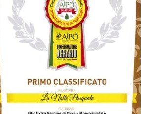 AIPO Verona. Primo classificato categoria fruttato intenso 2020