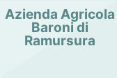 Azienda Agricola Baroni di Ramursura