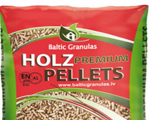 Holz Premium Pellets Red. Pellet di Abete Lituano certificato Enplus A1. 23 bancali da 70 Sacchi - 24.15 ton