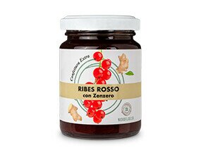 Ribes Rosso con Zenzero. Confettura Extra Produzione Artigianale 100g