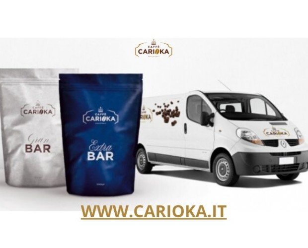Carioka caffè. Produzione e distribuzione caffè e similari per bar, noleggio attrezzature e merchind
