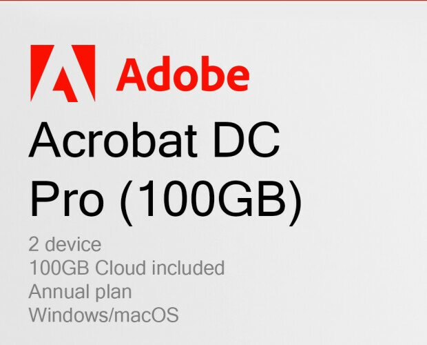 Adobe Acrobat DC - Sottoscrizione. Adobe Acrobat Pro - Sottoscrizione Annuale