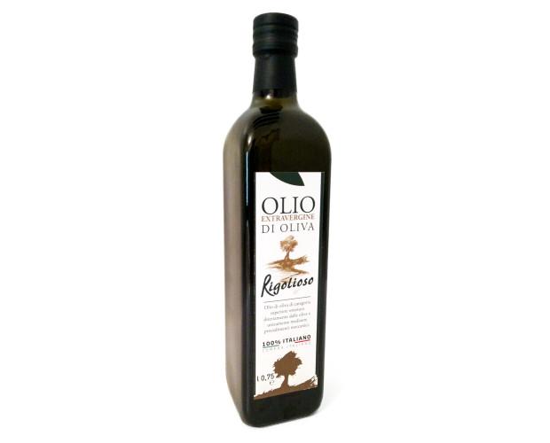 Olio di Oliva.Olio extravergine d'oliva Rigolioso, 100% italiano