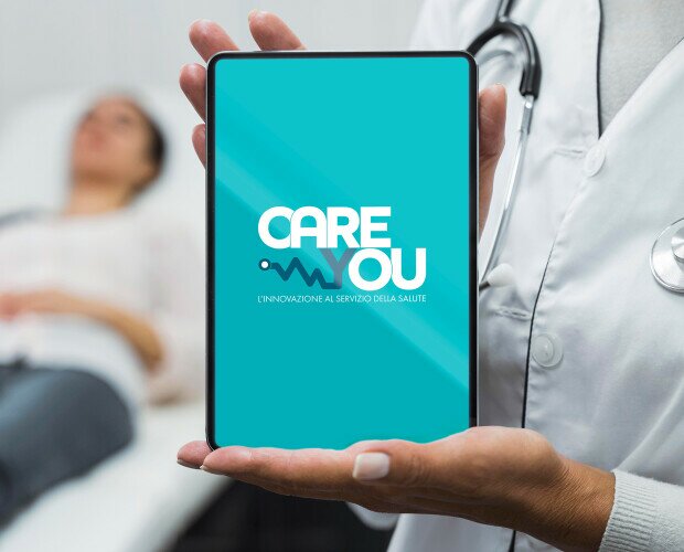 Logo design Care You. L'azienda Care You si è rivolta a noi per la realizzazione del logo