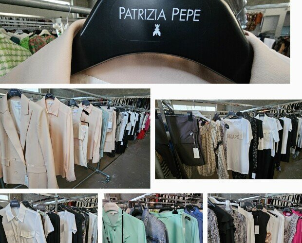 PATRIZIA PEPE STOCK. PATRIZIA PEPE STOCK P/E Stock abbigliamento firmato PATRIZIA PEPE Total Look ;