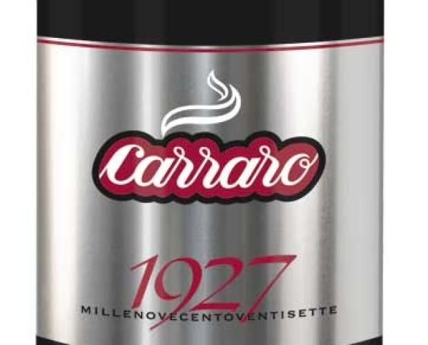 Caffè Carraro. Latta caffè in grani Carraro Caffè Carraro