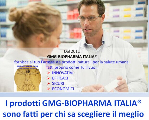 GMG-BIOPHARMA ITALIA. presentazione delle caratteristiche essenziali dei nostri prodotti