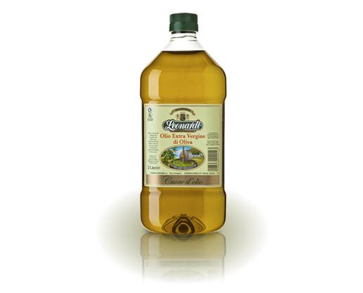 . Olio extravergine di oliva Leonardi da 2 litri