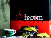 Caffè Macinato. Harom caffé Harom caffé Harom caffé Harom caffé Harom caffé