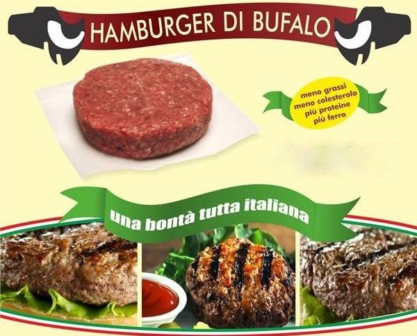 Hamburger bufalo. Hamburger di bufalo