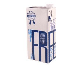 LatteFREE, UHT, Parz. scremato. Latte Free, Antibiotic free. Parzialmente scremato, UHT, Confezione 1 litro.