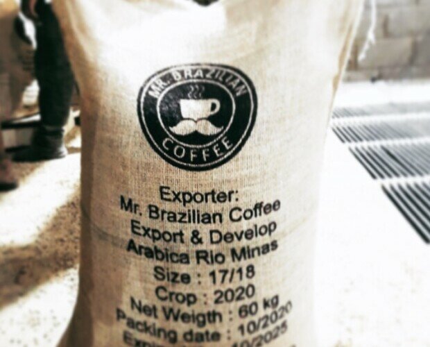 Mr. Brazilian Coffee Export & Devel. Green Coffee beans Santos Fine Cup Cerrado Mineiro Arabica Rio Minas