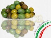 Olive. Mix Sicilia Nocellare del Belice