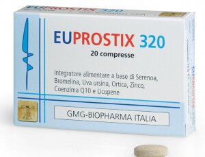 EUPROSTIX 320 tripla efficacia nella ipetrofia prostatica